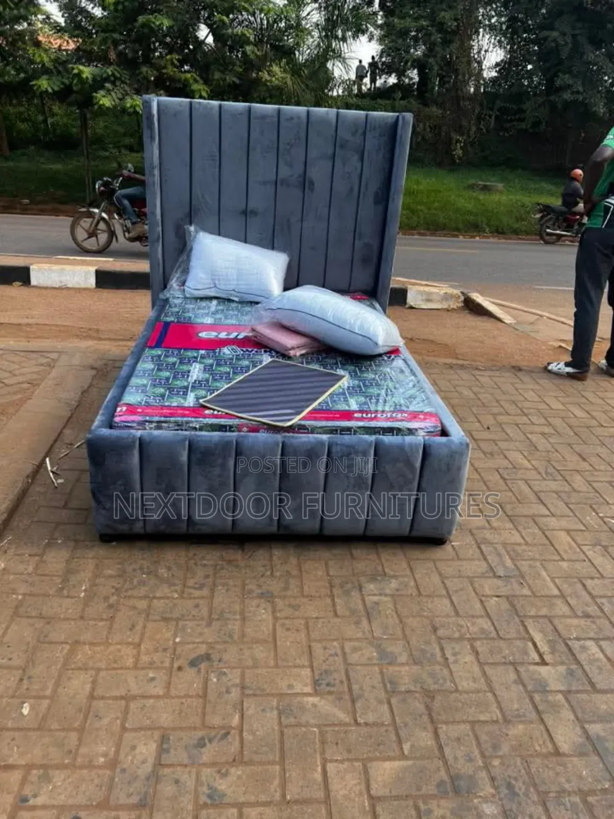 Grey Chester Bed 5*6