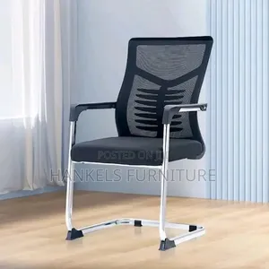 Ergonomic Mesh Office Visitor Seat – Comfortable Guest Seating