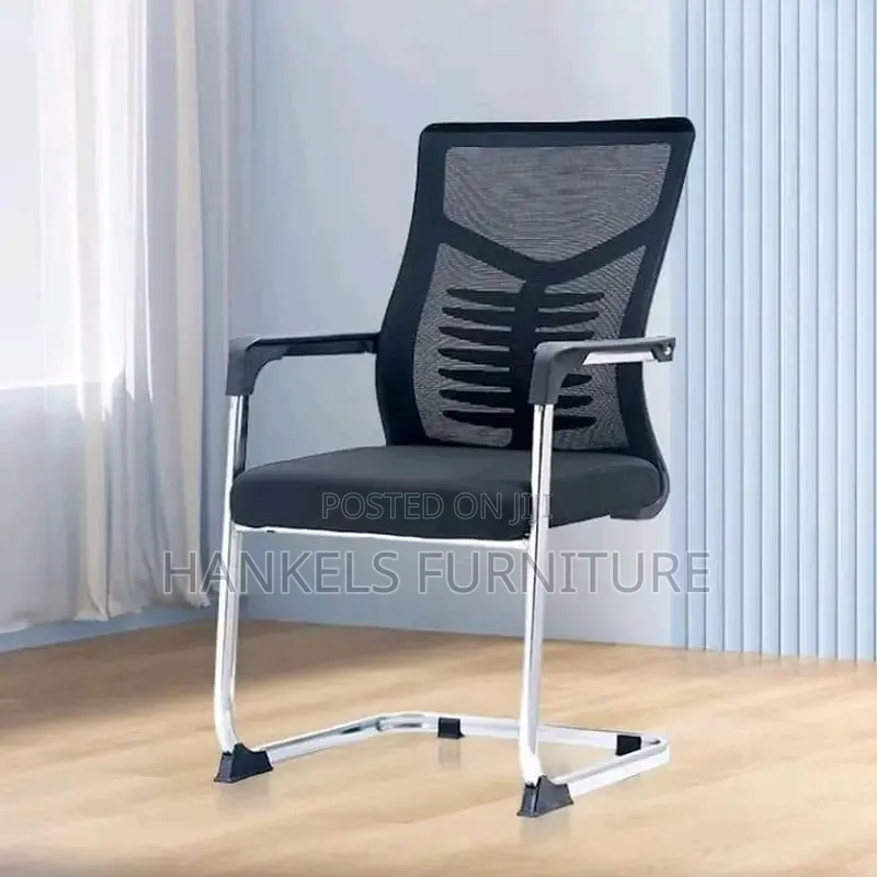 Ergonomic Mesh Office Visitor Seat – Comfortable Guest Seating