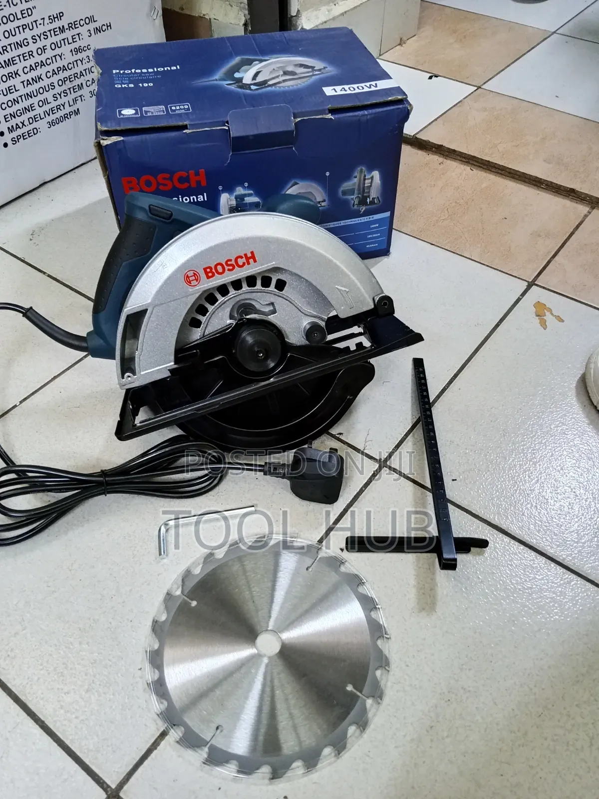 Bosch Electric Circular Saw 1400w Heavy Duty Wood Cutter
