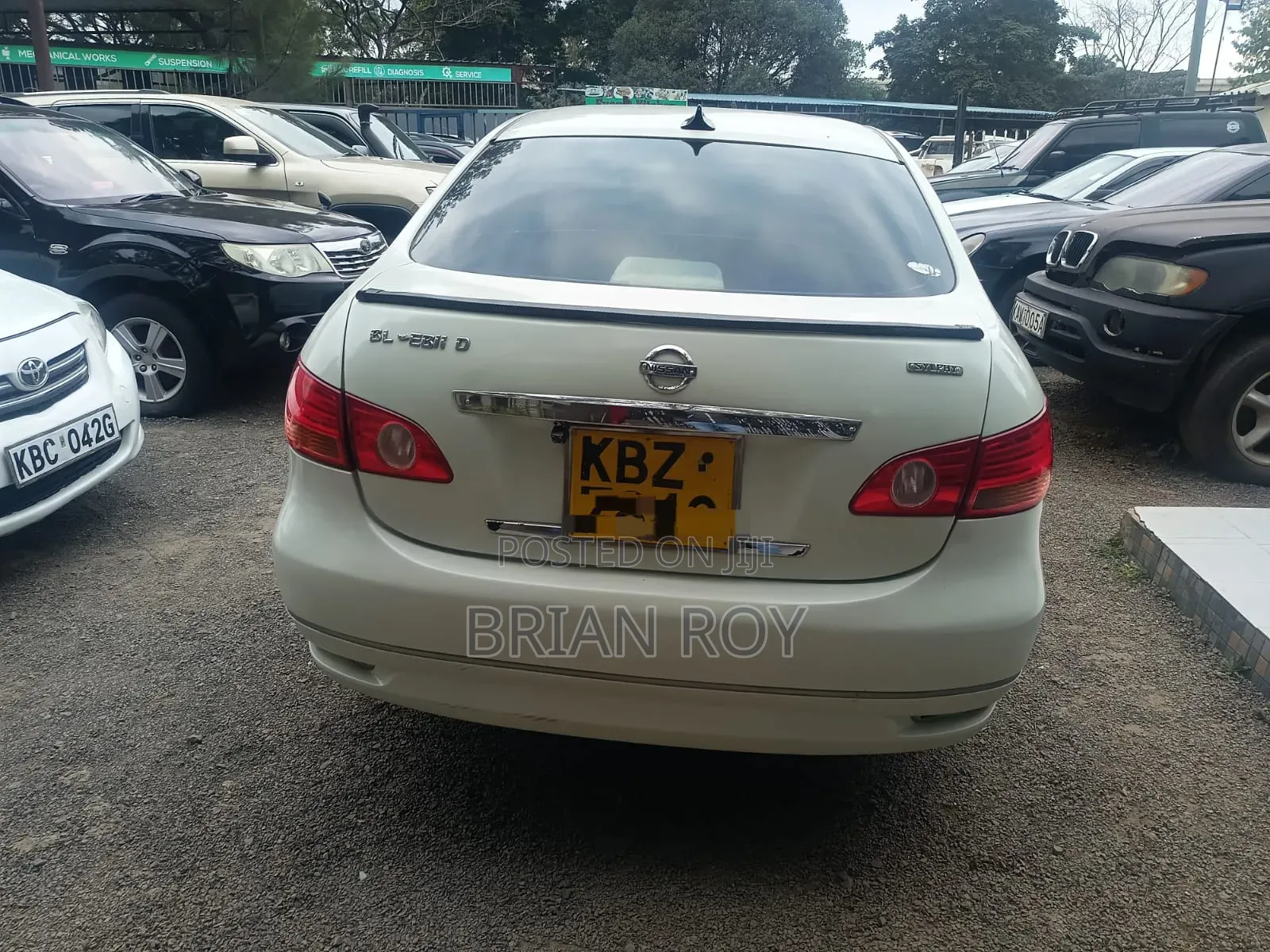 Nissan Bluebird 2007 White