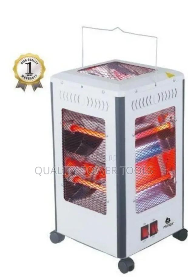 Nunix Hq-30 5-Sided) Quartz/Halogen Room Heater.