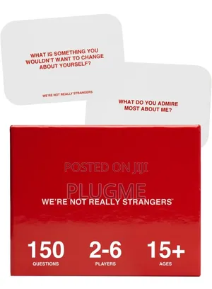 We're Not Really Strangers (Wnrs) Card Game