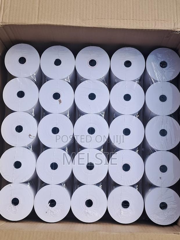 Clear Print 80mm Thermal Receipt Rolls for Pos Systems