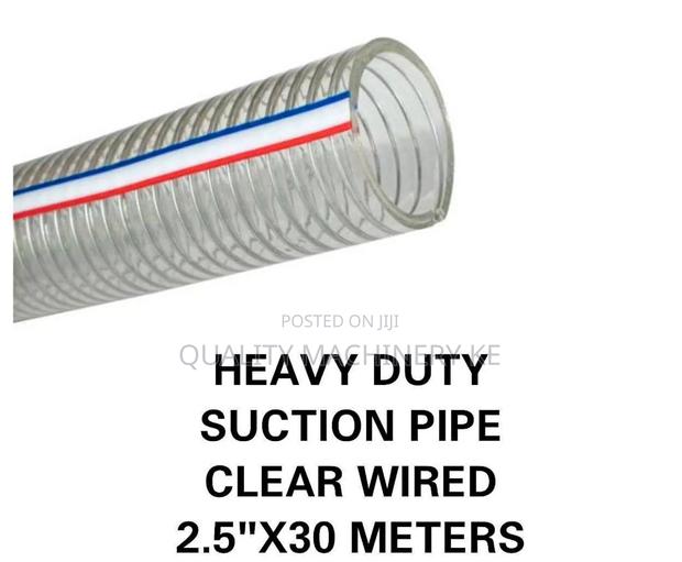 Heavy-Duty 2.5" by 30m Suction Pipe