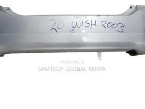 Toyota Wish 2003 Back Bumper
