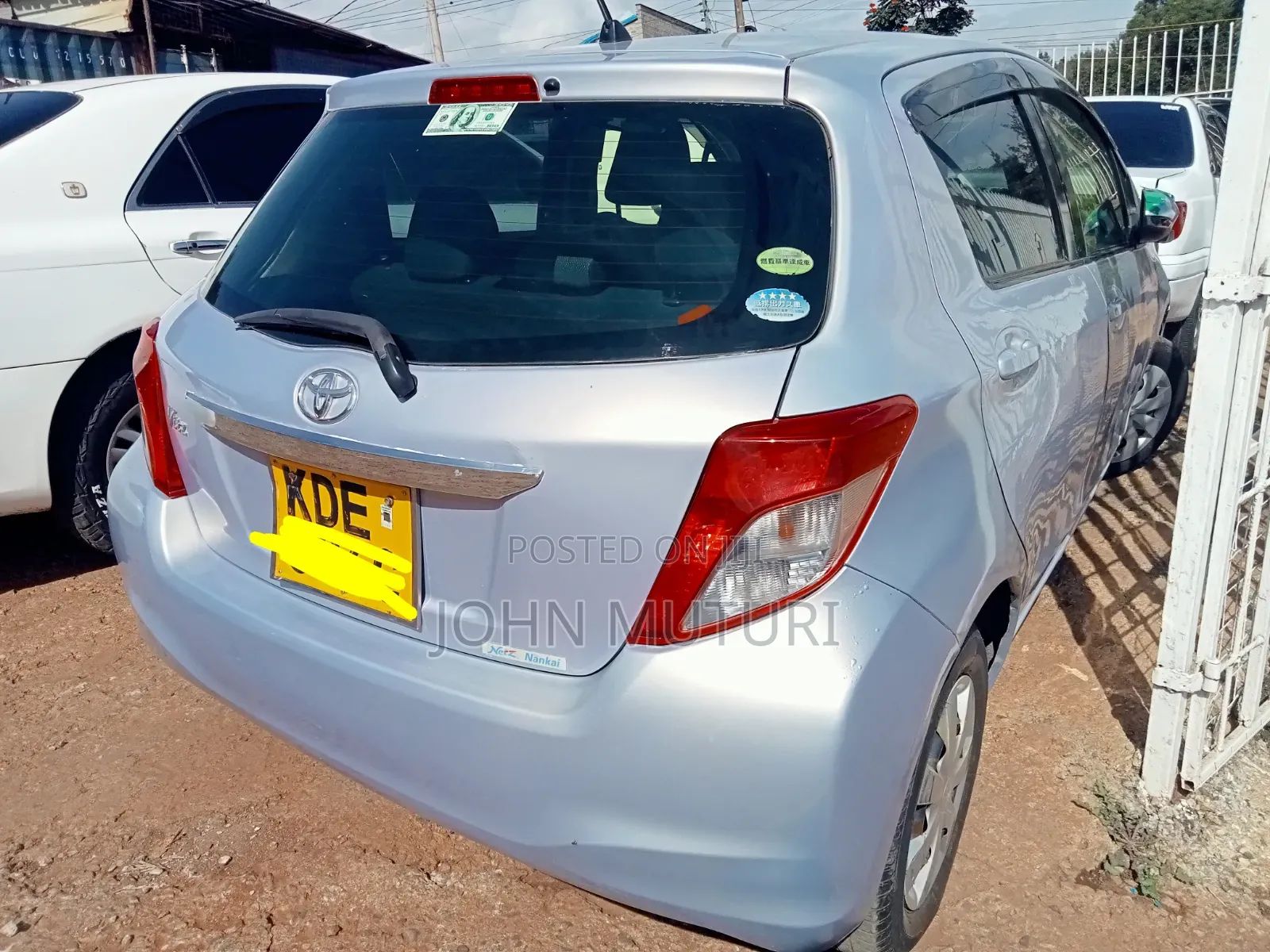 Toyota Vitz 2013 Gray