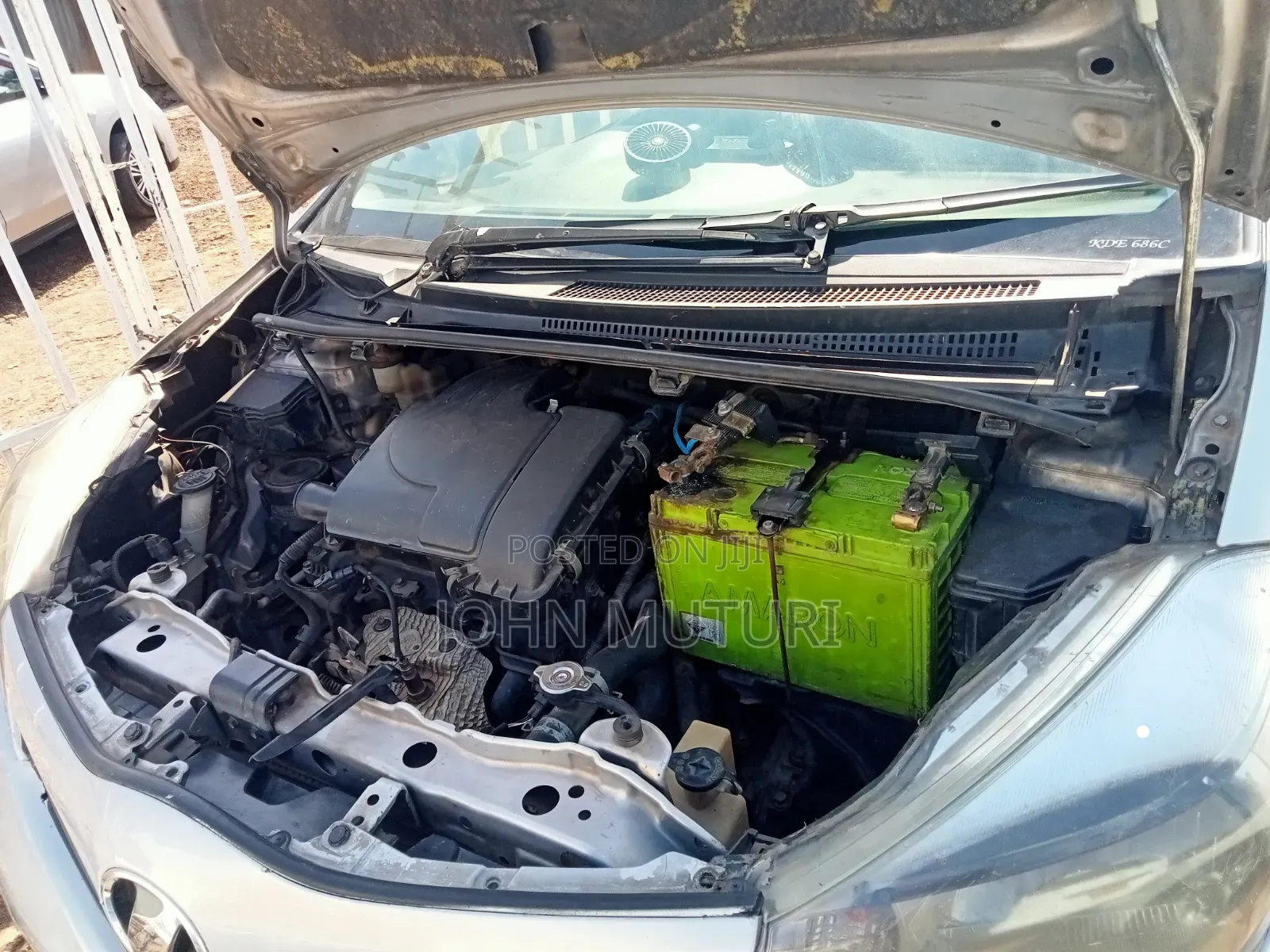 Toyota Vitz 2013 Gray