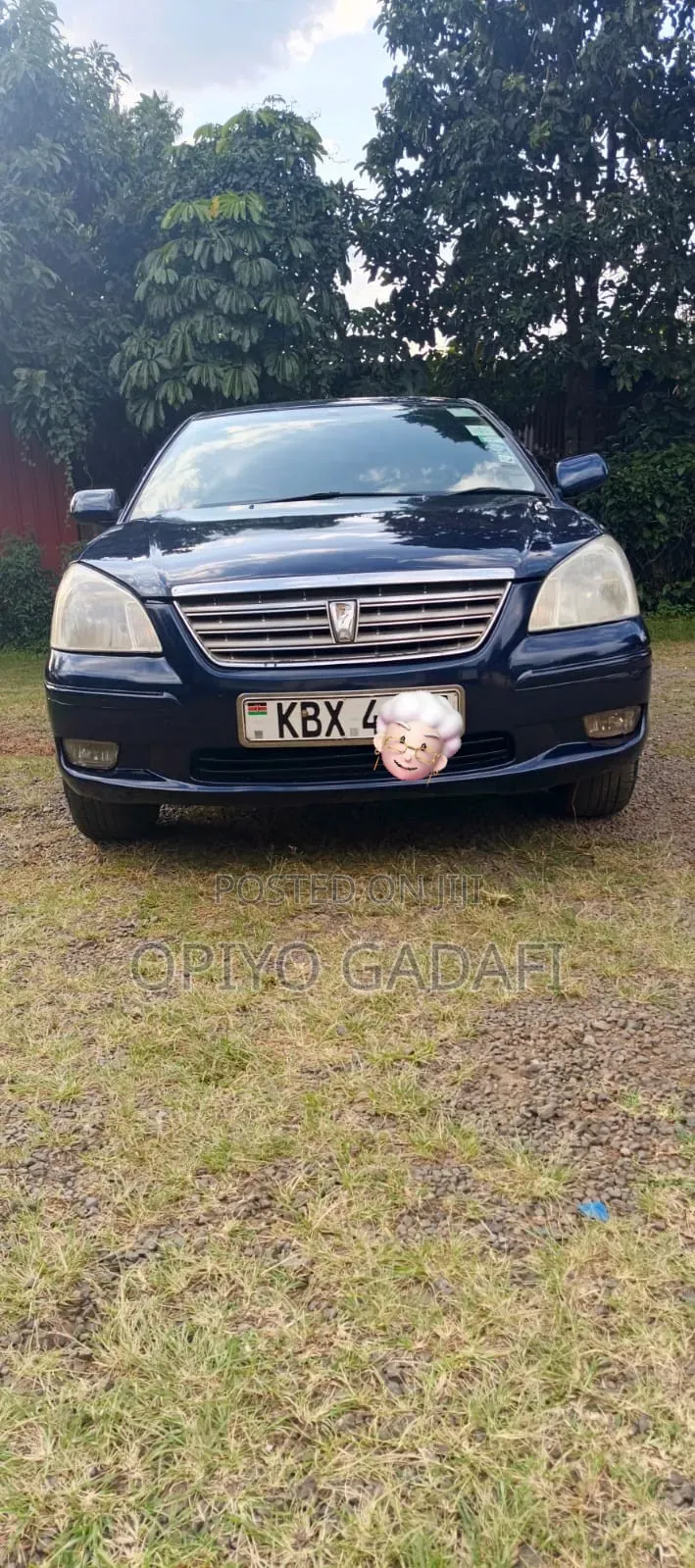 Toyota Premio 2012 Blue