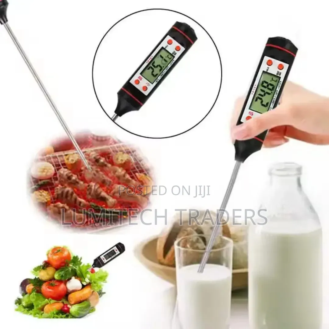 Digital Food Thermometer for Cooking and Baking