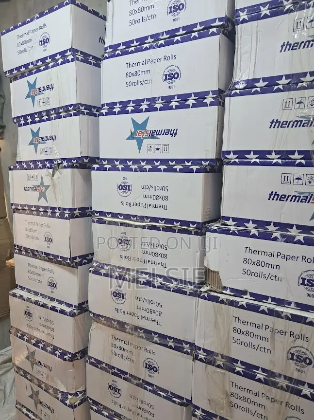 Inkless Thermal Paper Rolls 80mm for Pos Printers
