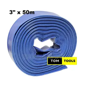 3 Inch X 50m Uncoupled Water Pvc Delivery Hose Pipe