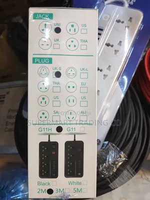 Power Socket 3000wts 4way, USB ,Type C