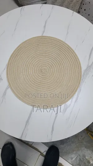 Premium Round Table Mats - Elegant Braided Woven Placemats