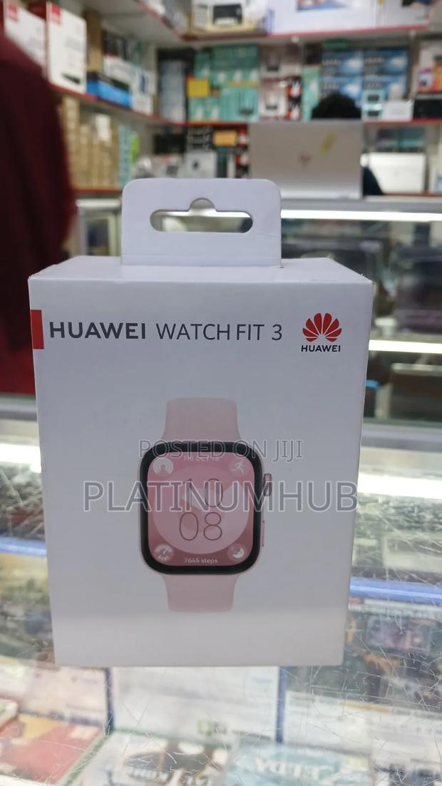 Fit 3 Pink Huawei Smartwatch - thumbnail 2
