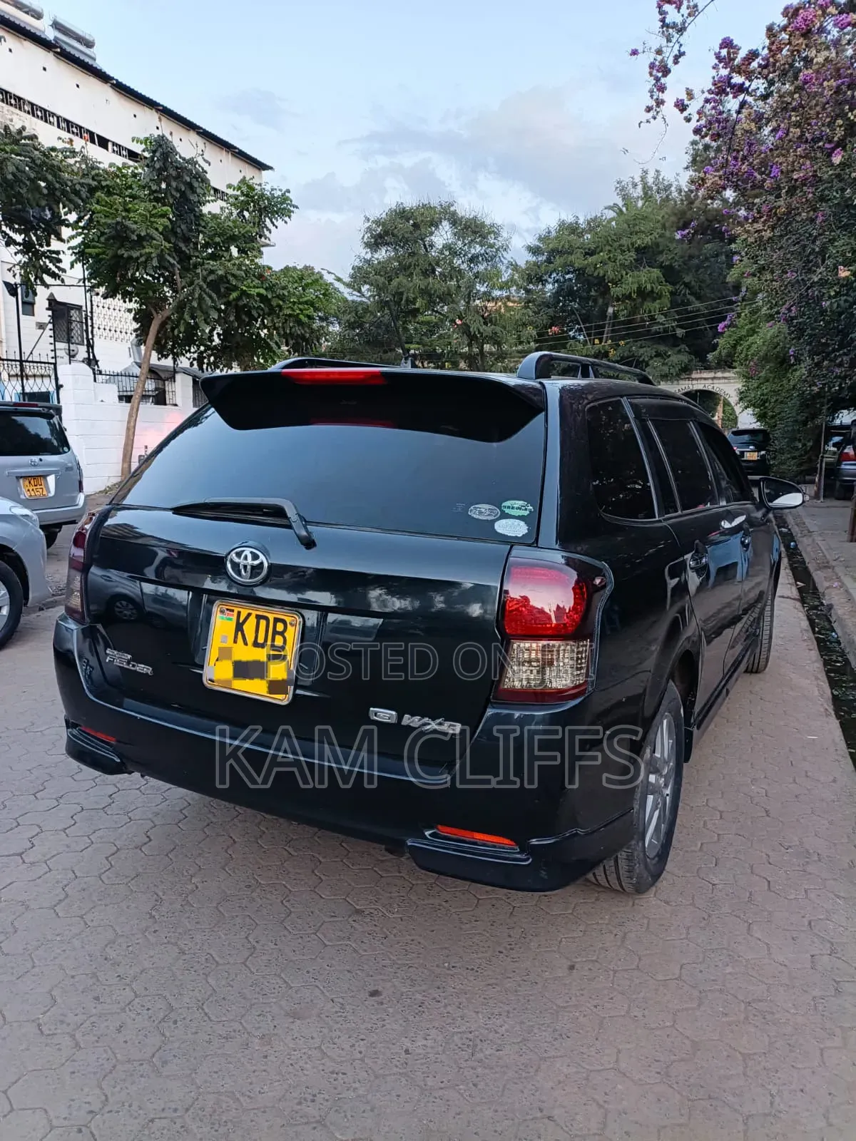 Toyota Corolla Fielder 2013 Black
