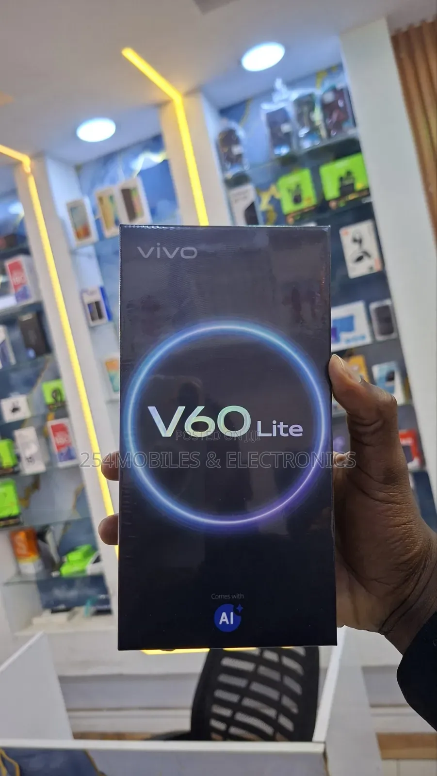 New Vivo V60 Lite 4G 256 GB Black