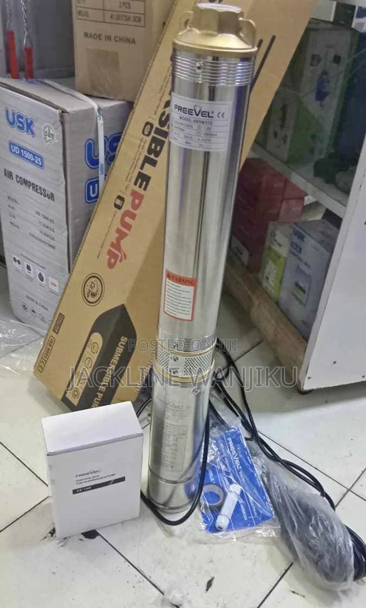 Freevel Submersible Pump 1hp/ Electric Submersible Pump 1hp