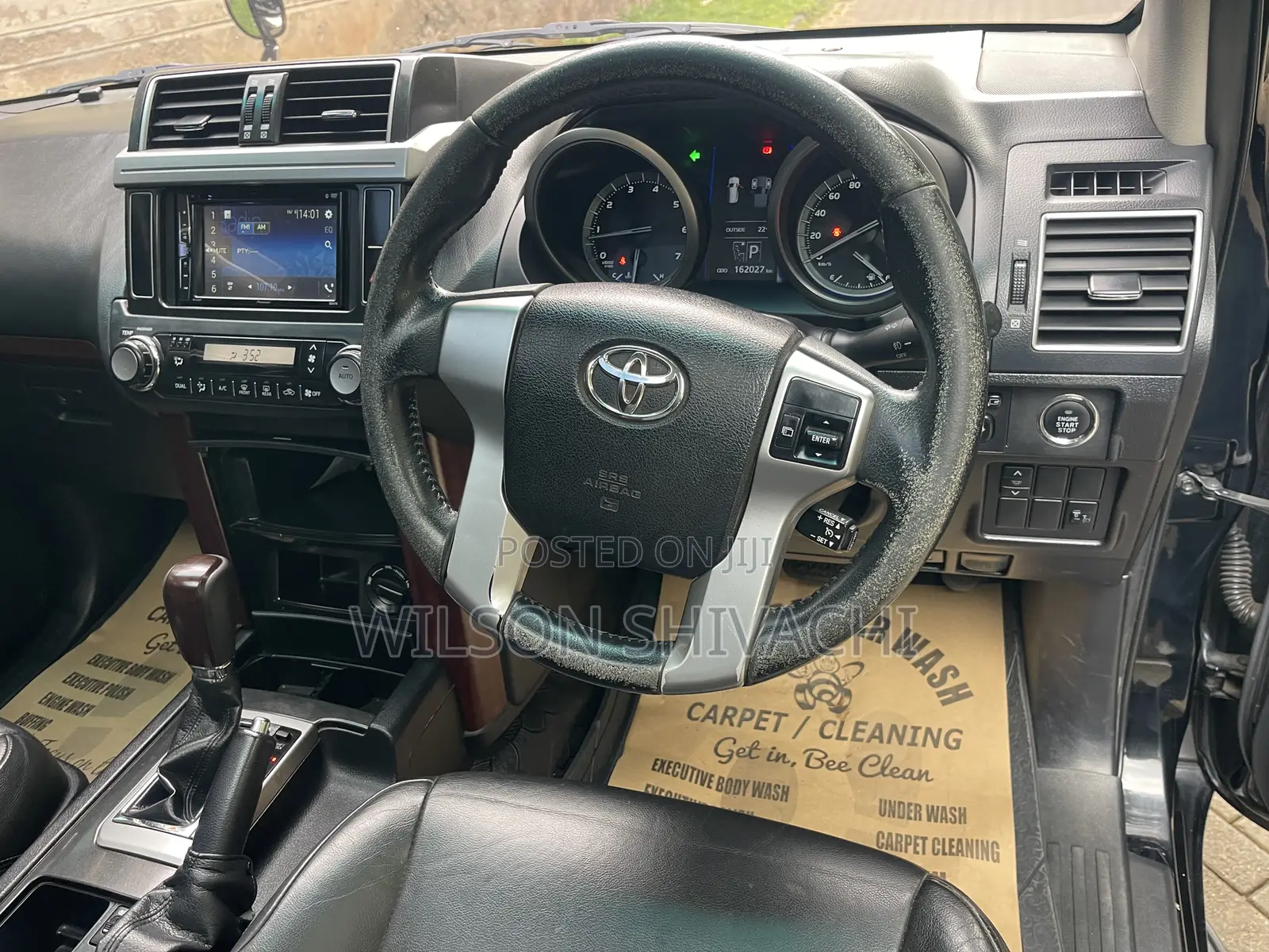 Toyota Land Cruiser Prado 2016 Black