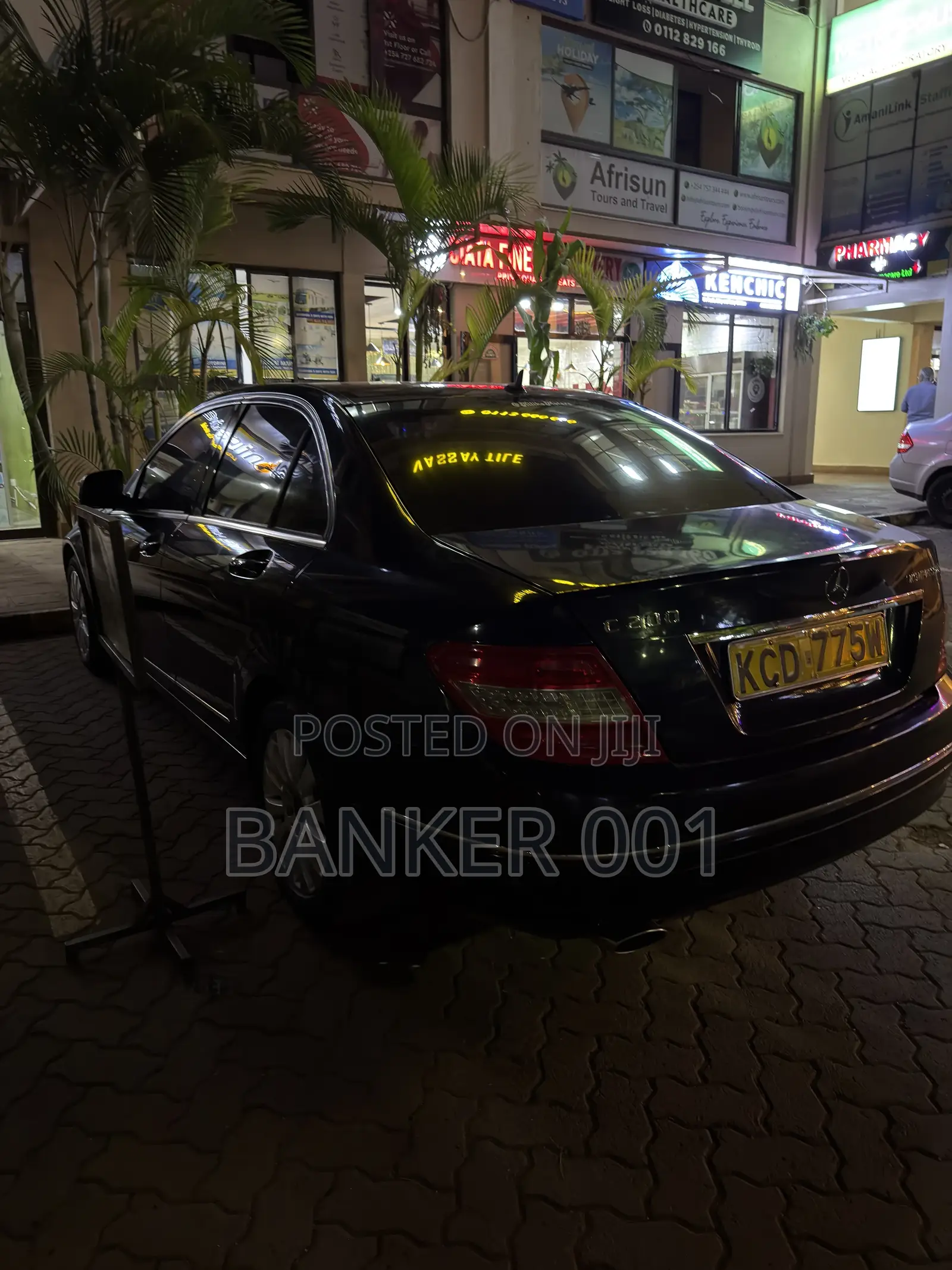 Mercedes-Benz C200 2009 Black