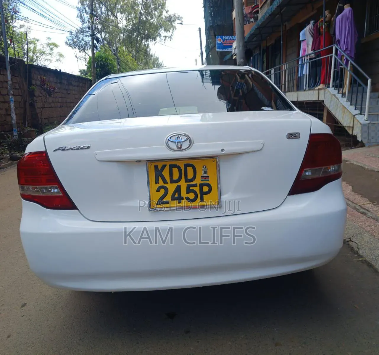 Toyota Axio 1.5 X 2WD 2013 Off white