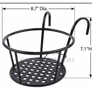 Over-the-Rail Plant Basket