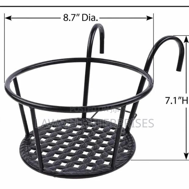 Over-the-Rail Plant Basket
