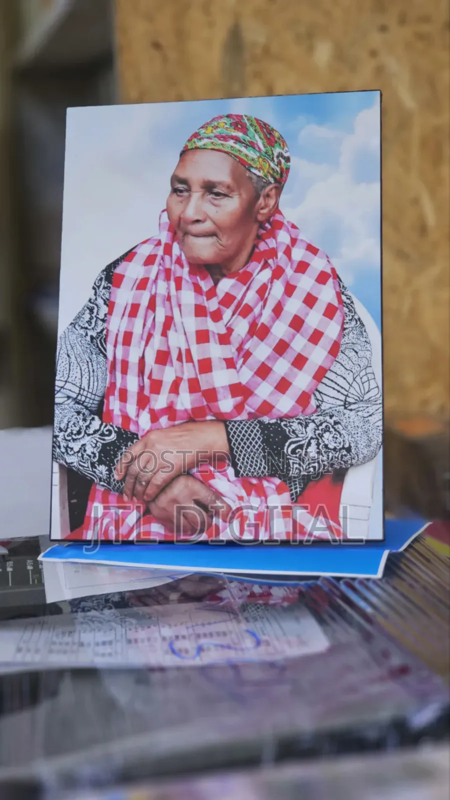 Premium Portrait Photomount Printing