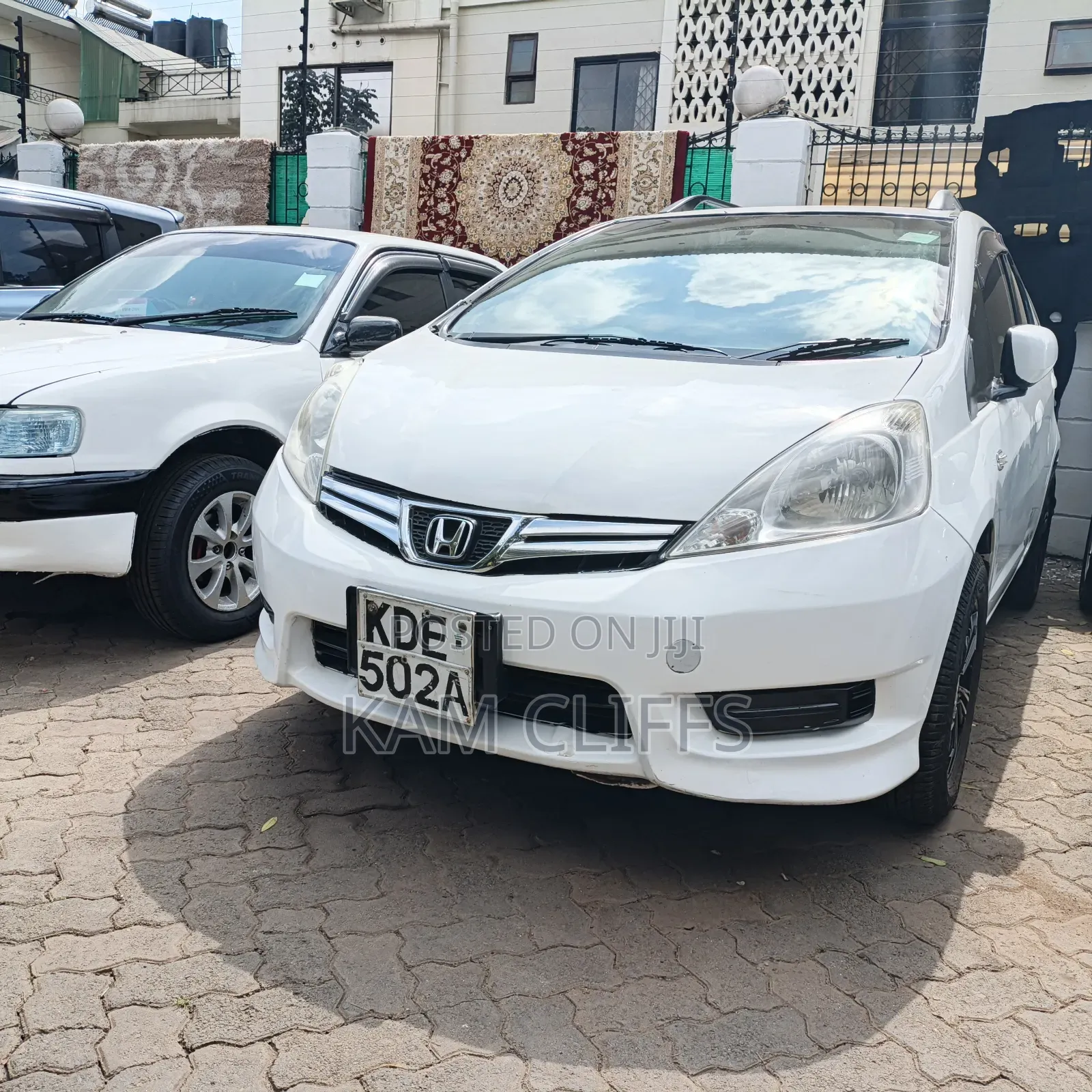 Honda Fit Shuttle 2014 White