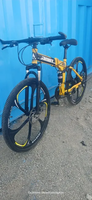Ex Uk Folding Bike W/ Original Non Breaking Chrome Sports Rims