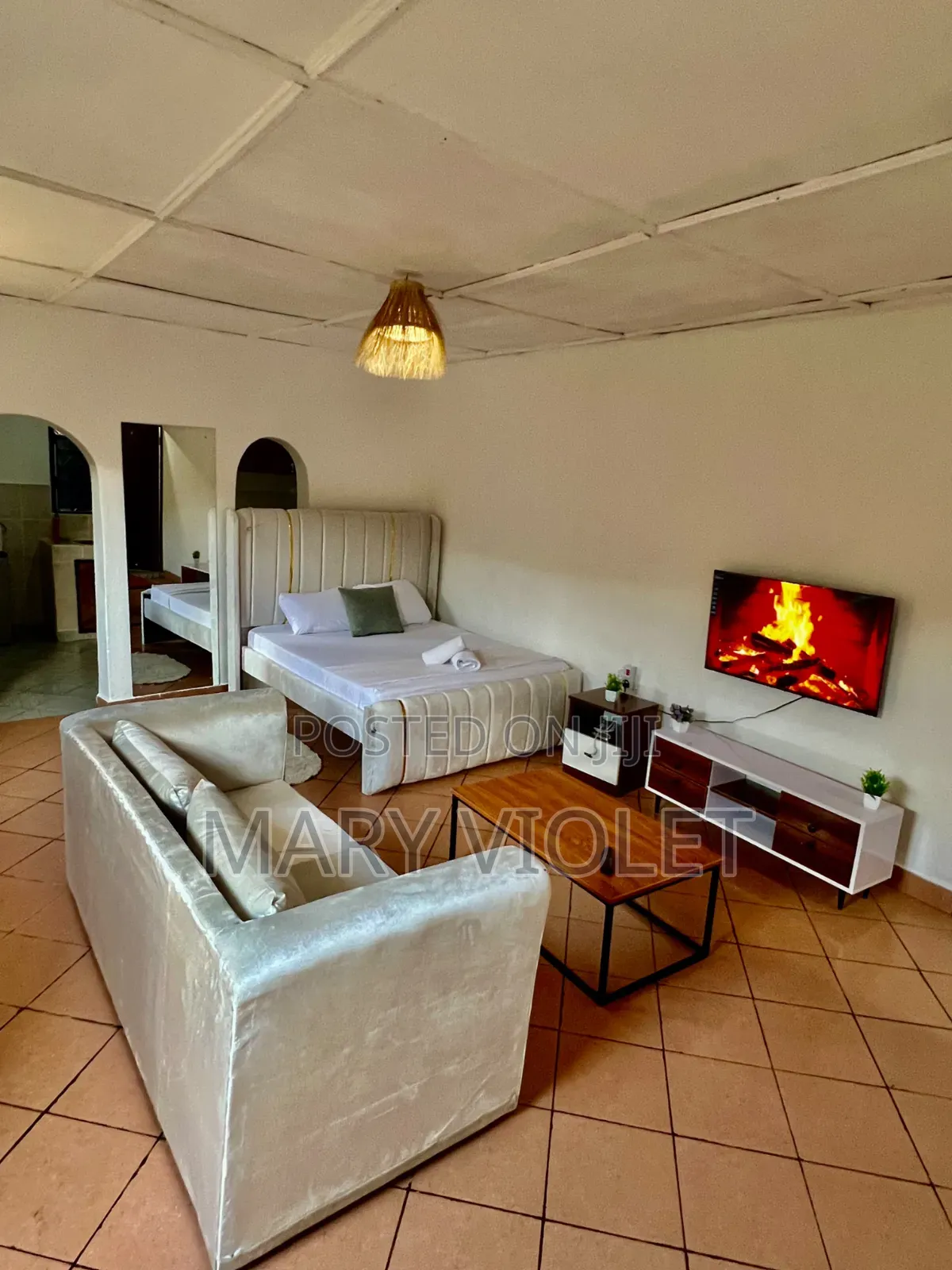 Furnished 1bdrm Bedsitter in Kwa Christsn, Ukunda for rent
