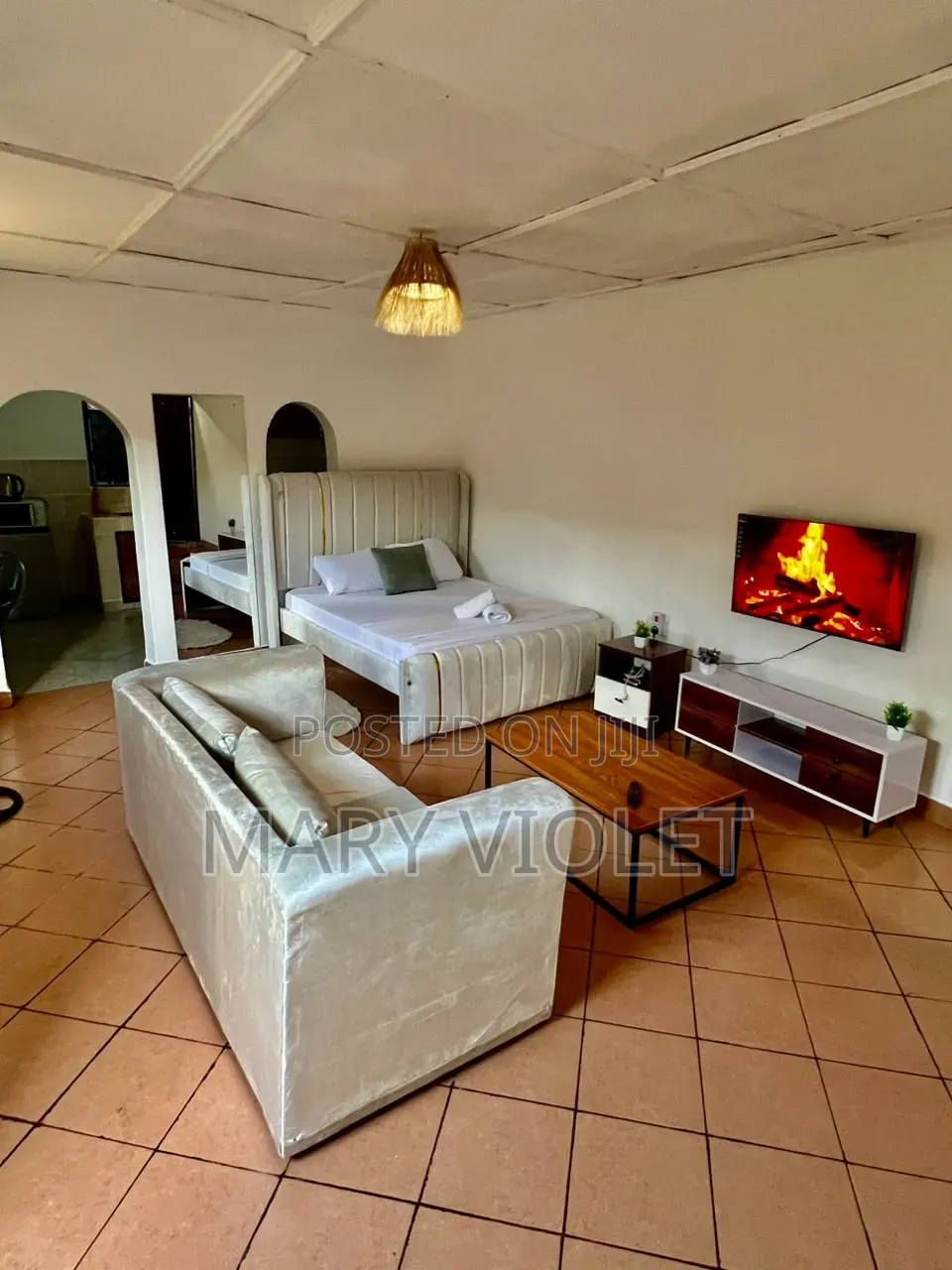 Furnished 1bdrm Bedsitter in Kwa Christsn, Ukunda for rent