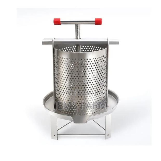 Honey Press Machine-Open Barrel