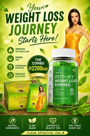 Ccatherine Slimming Tea and Kato + Acv Weightloss Gummies