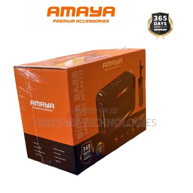 Amaya Bd1000 Bluetooth Speaker – Powerful Hifi Sound, All-Day Playtime - thumbnail 5