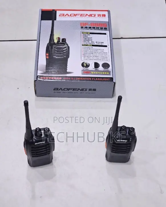 Baofeng Bf-888s Handheld Radio for Security Guards and Events