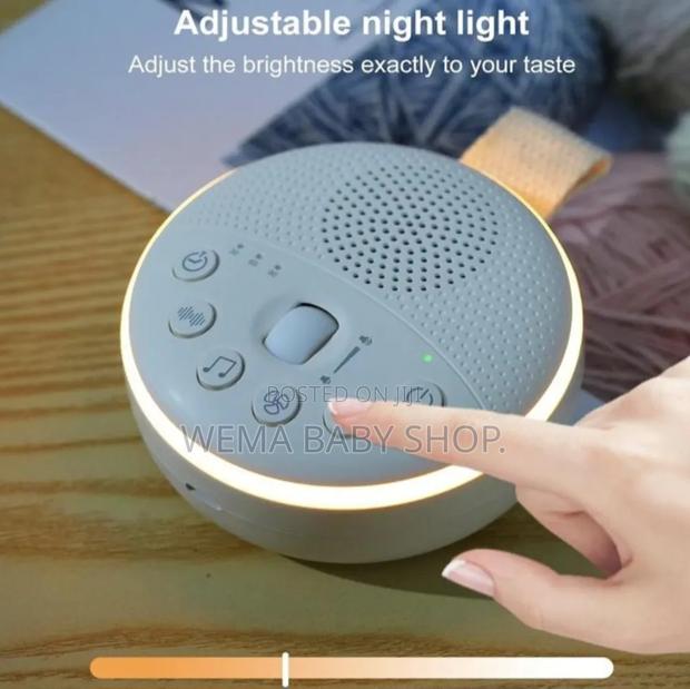 Baby White Noise Machine With Night Light - thumbnail 2