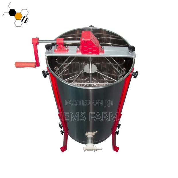 3 Frames Manual Honey Centrifuge Extractor - thumbnail 3
