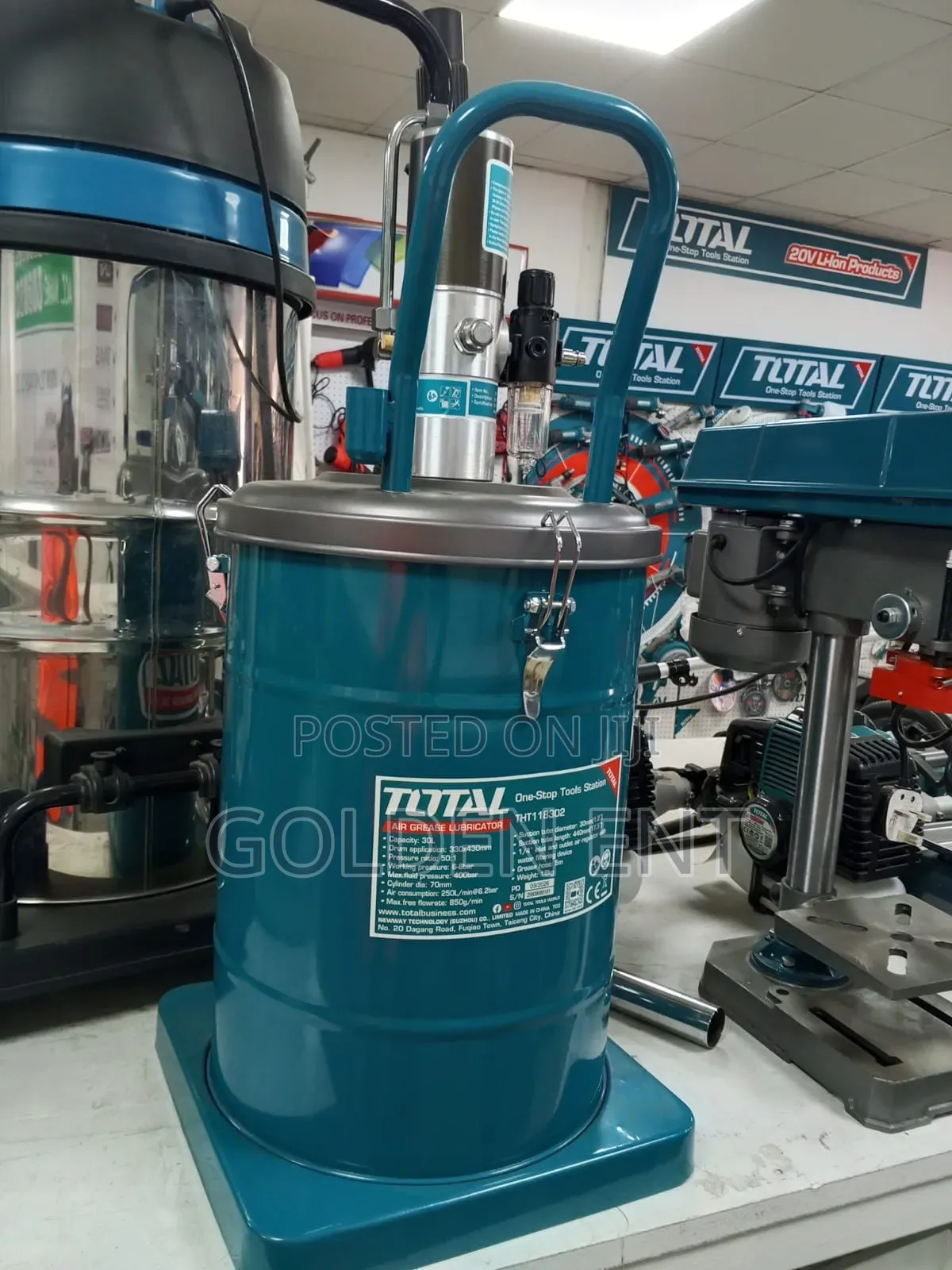 Total Air Grease Lubricator/30l Air Grease Lubricator