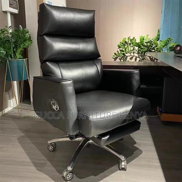 Executive Leather Office Task Chair - thumbnail 3