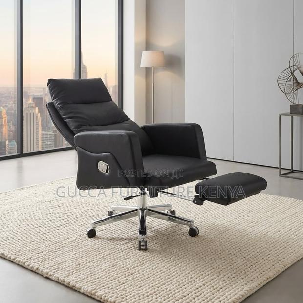 Executive Leather Office Task Chair - thumbnail 5