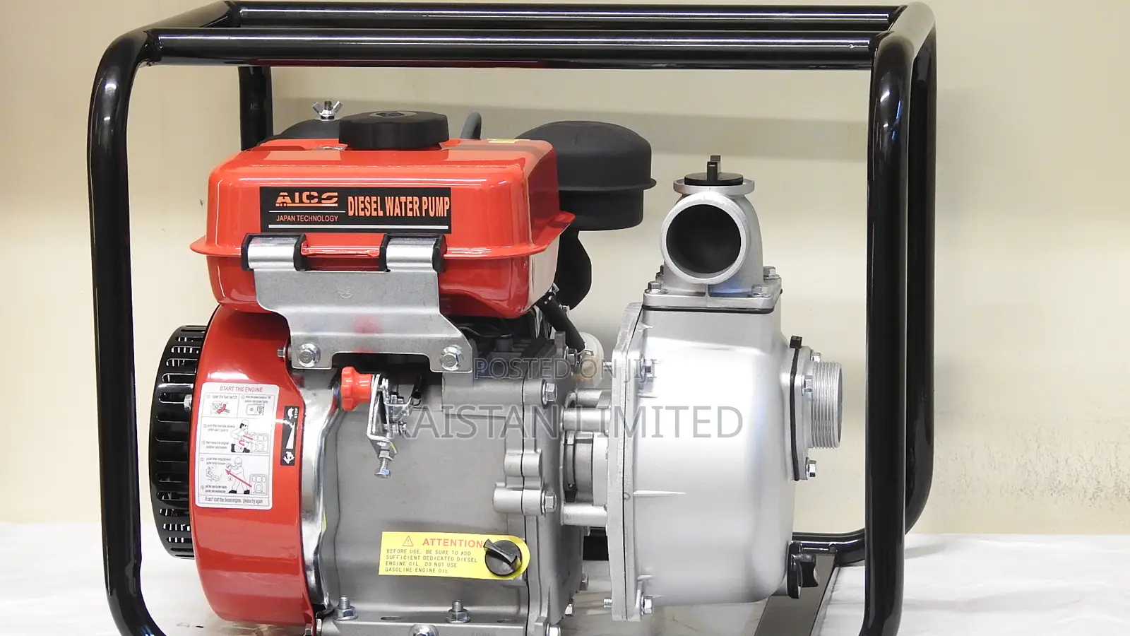 Aico 2-Inch Diesel Water Transfer Pump/Ideal for Farming