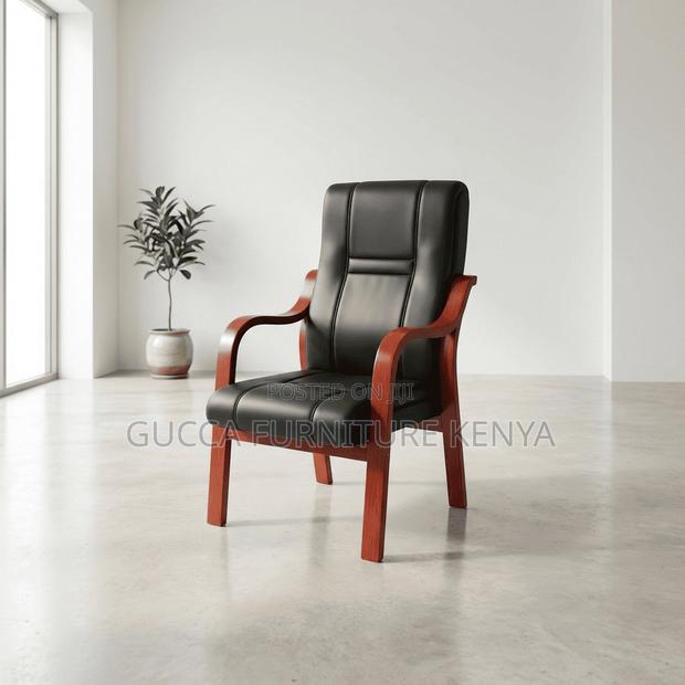 Leather High Back Bliss Guest Chair