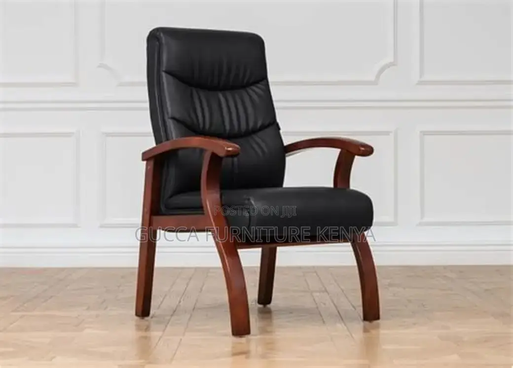 Leather High Back Bliss Guest Chair