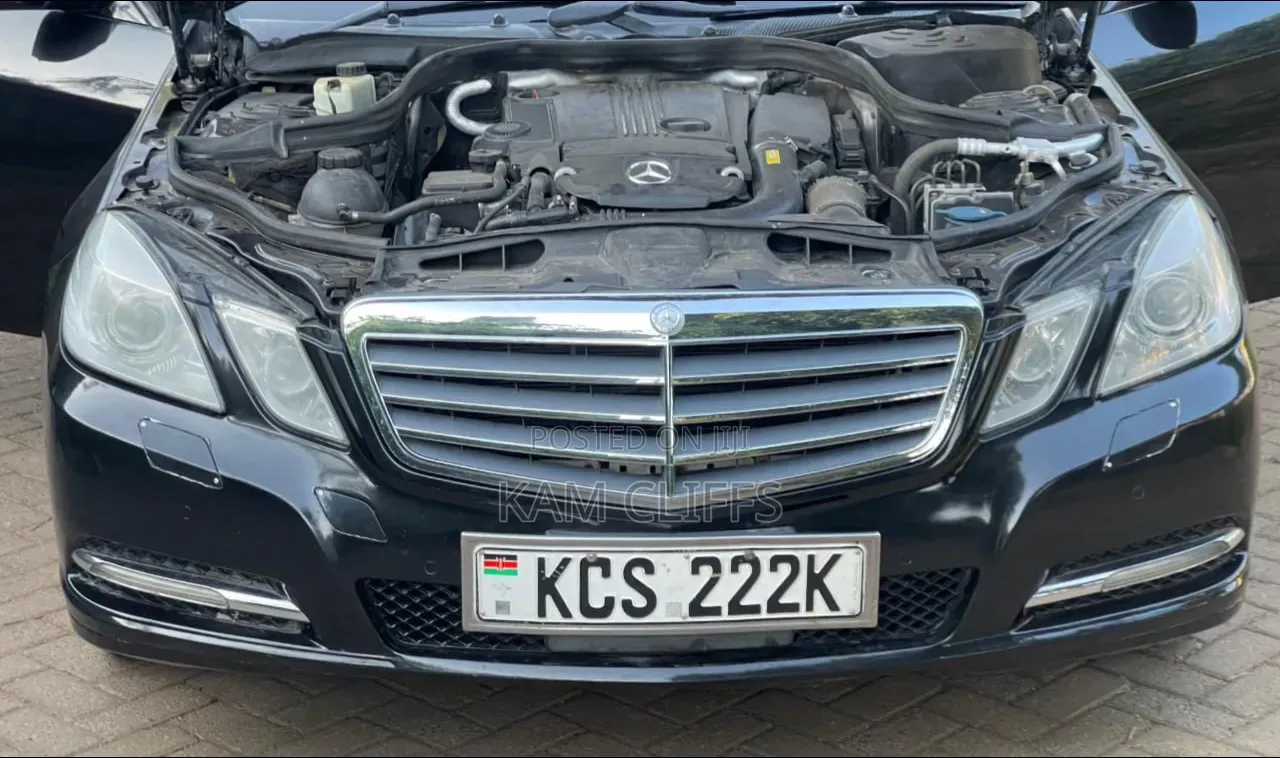 Mercedes-Benz E250 2012 Black