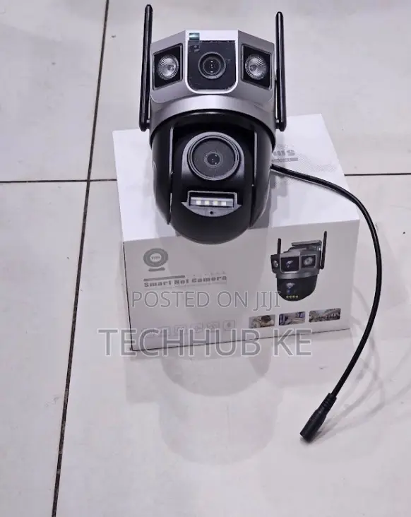4g Dual Lens PTZ Camera With Night Vision Mobile App