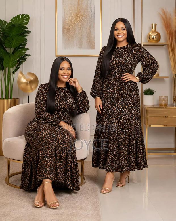 Animal Print Maxi Dress