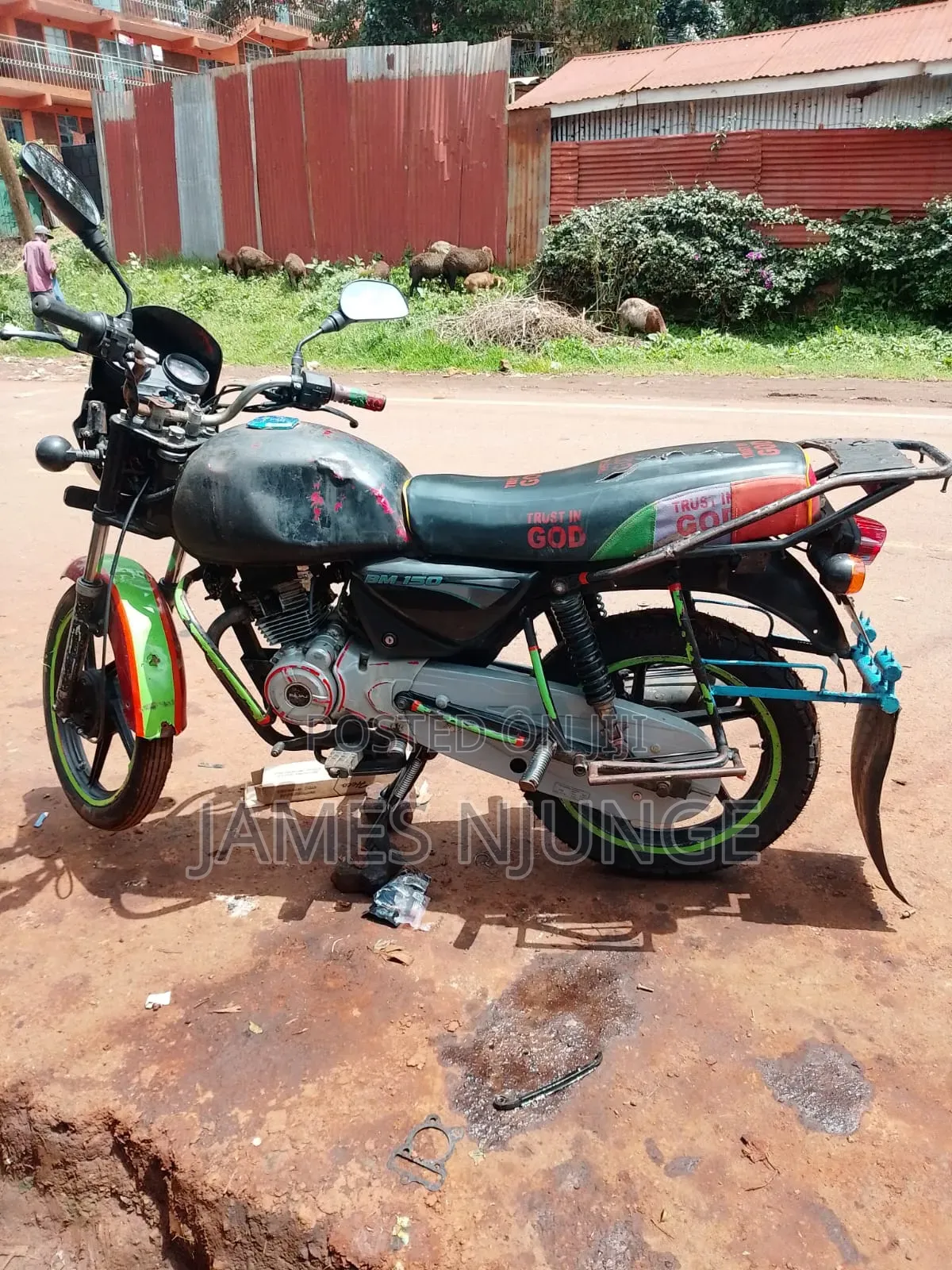 Bajaj Boxer 2012 Black