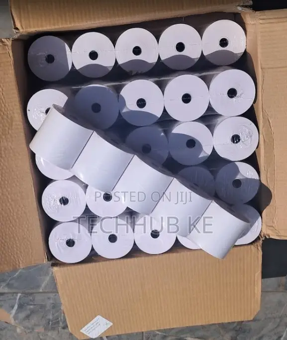 Pos Receipt Paper Rolls 80x80 for Shops and Businesses
