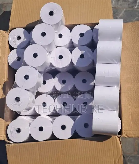 50 PCS Thermal Paper Rolls 80mm X 79mm High Quality Pos Printing